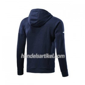 Ajax Amsterdam Hooded Trainingsjacke 2017-18 Blau